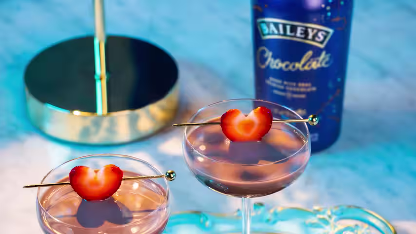 Baileys Chocolate Covered Strawberry Martini Main Image