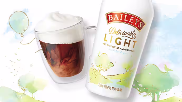 Baileys Deliciously Light Frothy Coffee Main Image