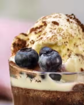 Baileys chocolate coffee cake with a liquid center