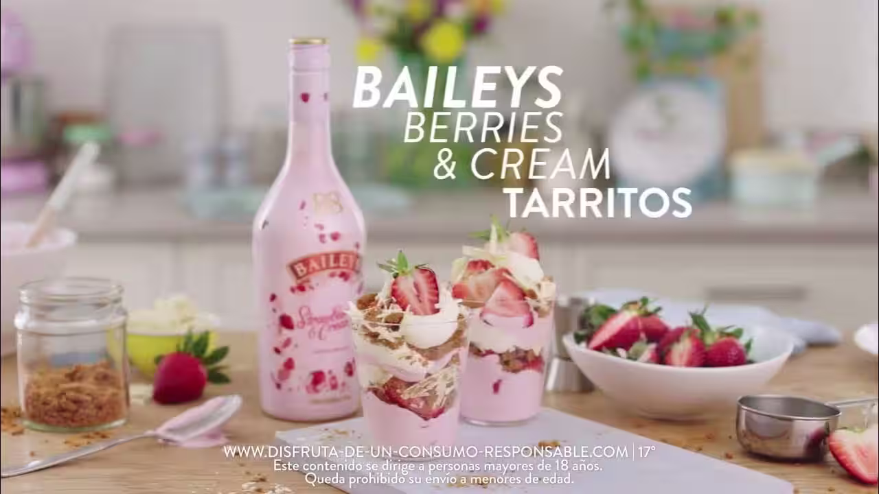 Baileys Berries & Cream Tarritos